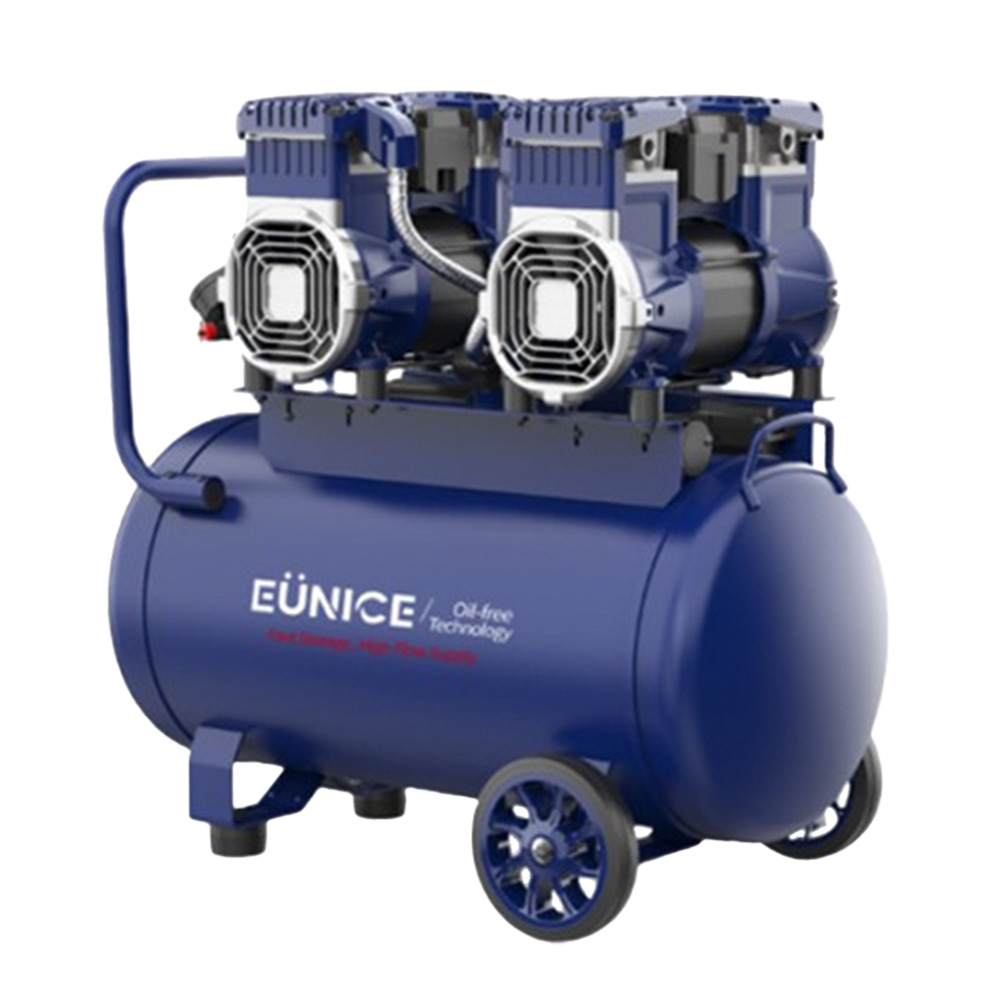 유니스 50L 오일리스 콤프레샤 (알루미늄) EN-6550 오일레스 6.5마력 컴프레샤 컴프레셔 콤푸 저소음 고출력, 1개 554,000원