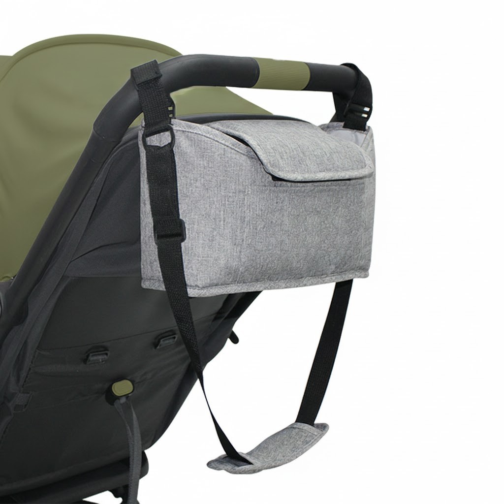 하임리프 안정고정 간편걸이 유모차 정리함 가방, 1개, 애쉬그레이 12,000원