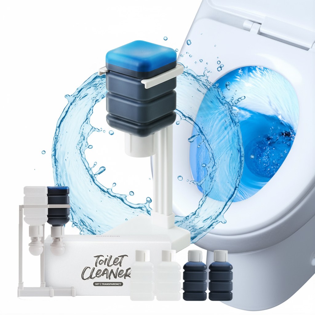 에코후레쉬 자동변기세정제 (블루) 화장실청소 물때 탈취제 찌든때, 1개, 200ml 15,000원