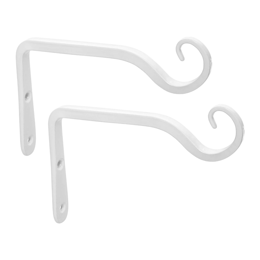 쵸록101 정원 벽걸이 후크 S자 야외 행잉 화분 걸이대, 화이트 14,900원