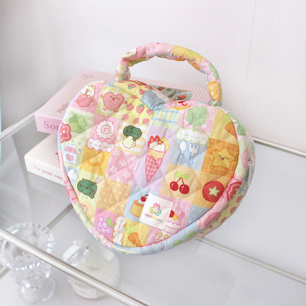 [마니미니모] 행운패치 하트 파우치 28,000원