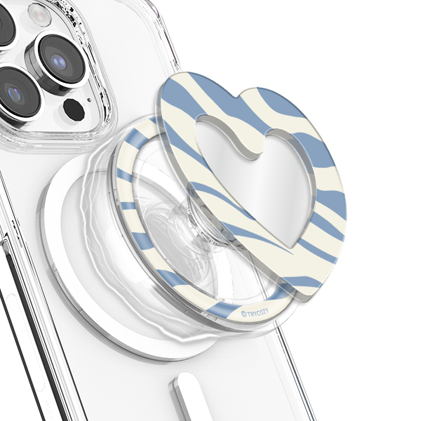 트라이코지 지브라 패턴 투명 마그네틱 미러 스마트톡+자석링 13,410원