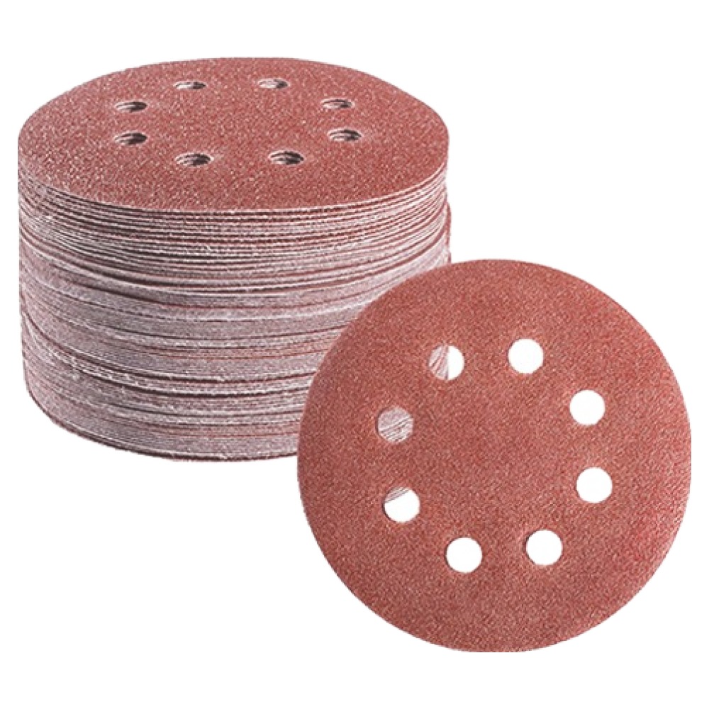 OON 원형 사포 샌딩 페이퍼 8홀 800방 125mm, 50개 7,450원