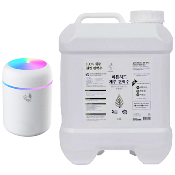 숲에서 편백수 가습기 F1000 세트 (편백수10L * 1ea 포함) 96,000원