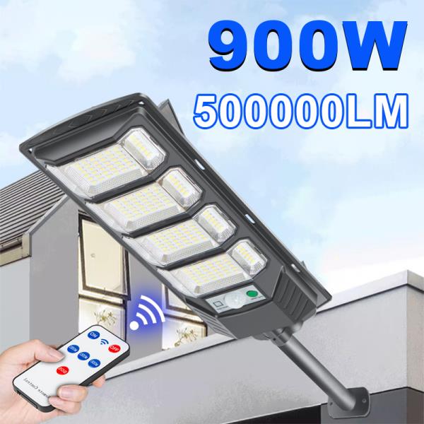 태양열가로등 가장 강력한 LED 태양광 호환용 램프, 매우 밝은 야외 조명, IP67 방수, 모션 센서, 정원 거리 벽 500000LM 19,000원