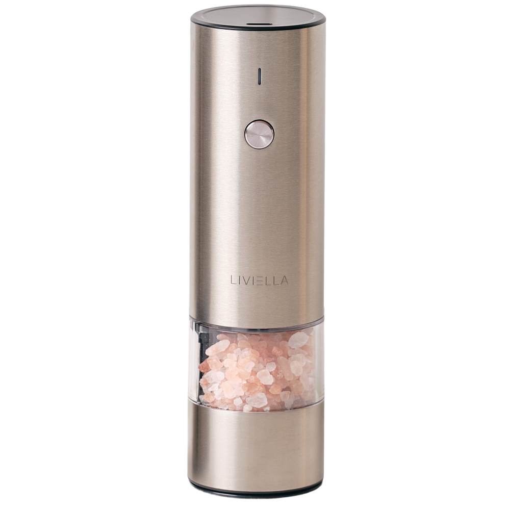 리비엘라 스텐 충전식 전동 소금 통후추 그라인더 29,800원