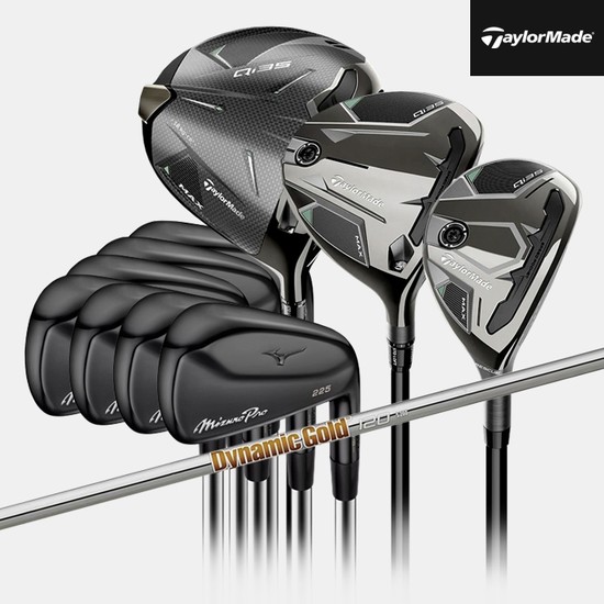 Qi35 MAX 미즈노 프로 225 블랙 스틸 조합 남성풀세트[10PC/7i/4번~PW][DG 120] 3,090,000원