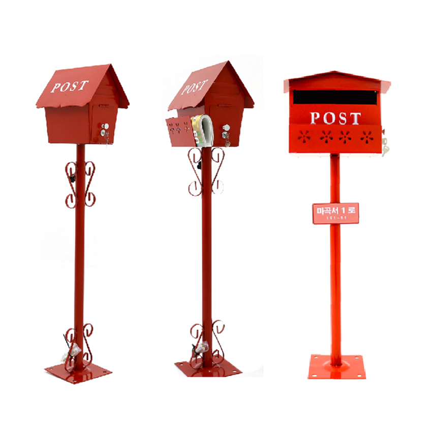 대주기획 스텐드 우체통 10종류 중 선택형 잡지꽂이유무를 꼭 확인주문바랍니다 주문후 주문모델꼭 확인해주세요 국내산 원자재로 국내에서 제조 앵커포함 녹안스는 분체도장 84,900원