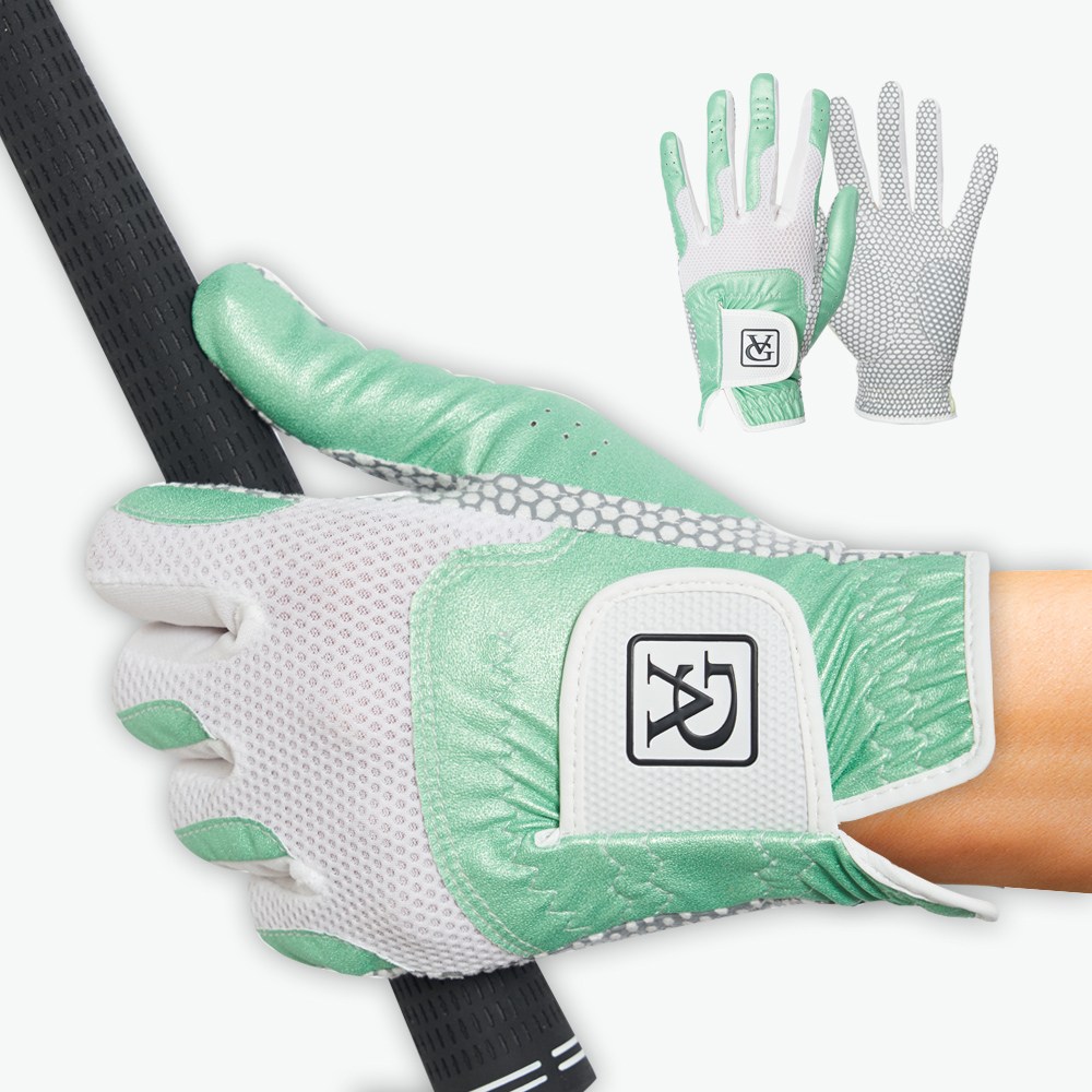 VG 여성용 파크골프 장갑 양손 쿨메쉬 논슬립 12,990원