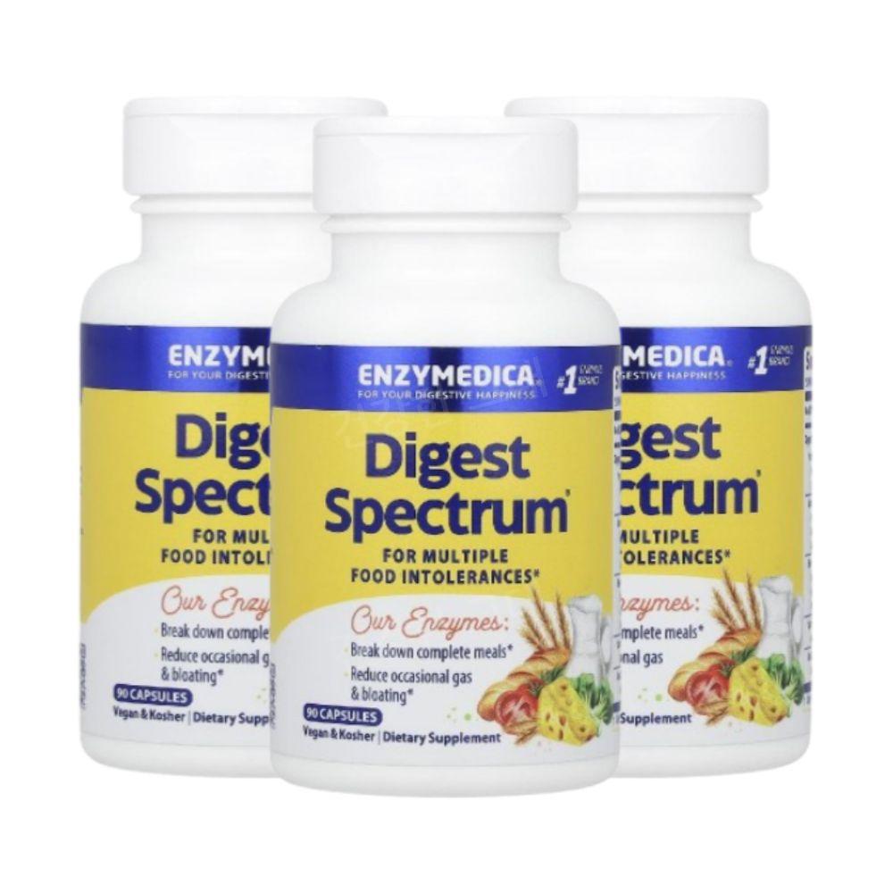 엔자이메디카 엔자임 효소 다이제스트 스펙트럼 90캡슐 3개 Digest Spectrum 154,500원