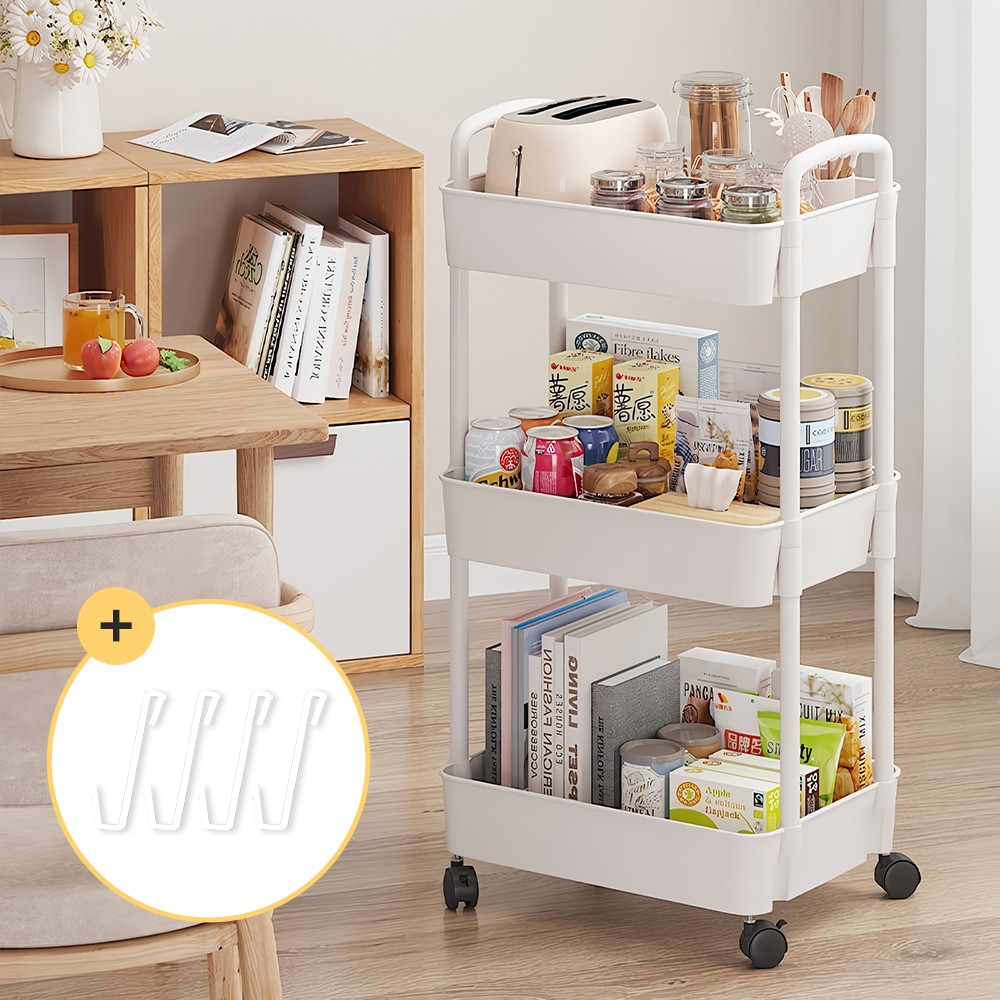 무루어 이동식 틈새 수납 트롤리 8,400원