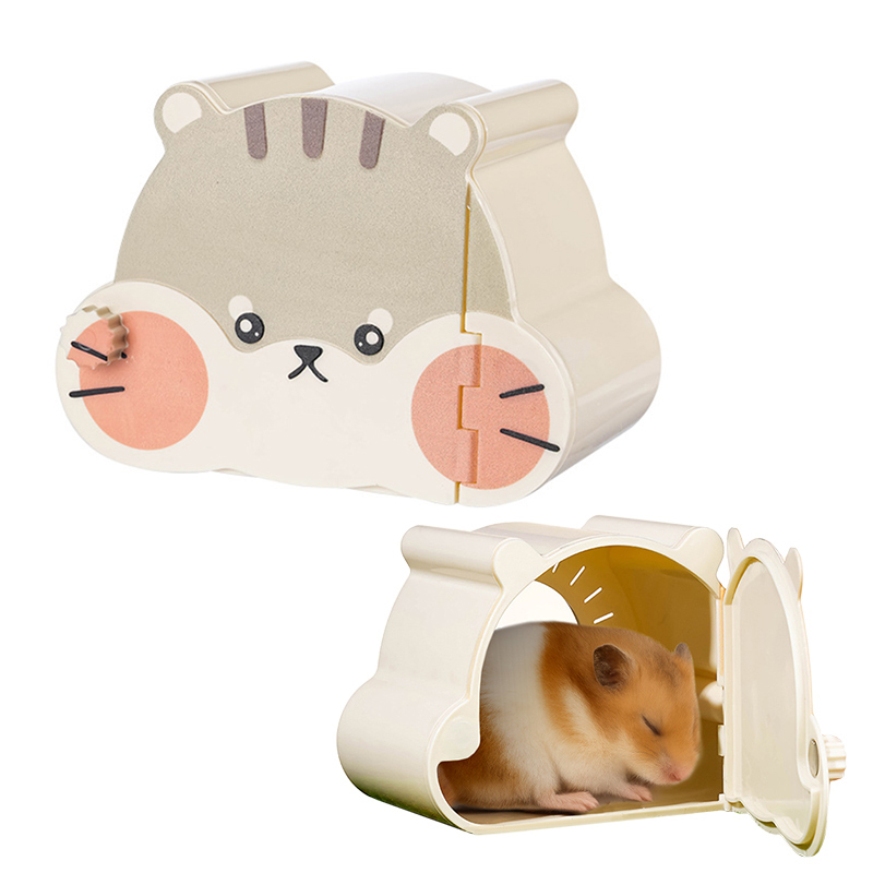 소동물 은신처 마그네틱 관찰 햄스터 하우스 리틀띵즈, 1개, 그레이 15,000원