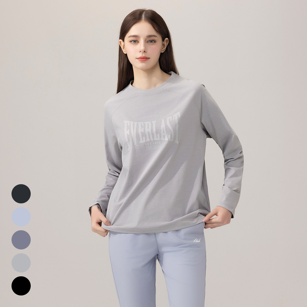 에버라스트 여성 맨투맨 티셔츠 나그랑 9부 긴팔티 23,250원