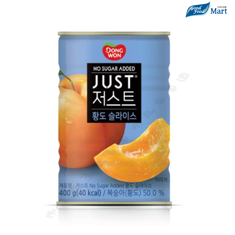 동원 황도 저스트 슬라이스 400g (24캔) 무료배송 56,900원