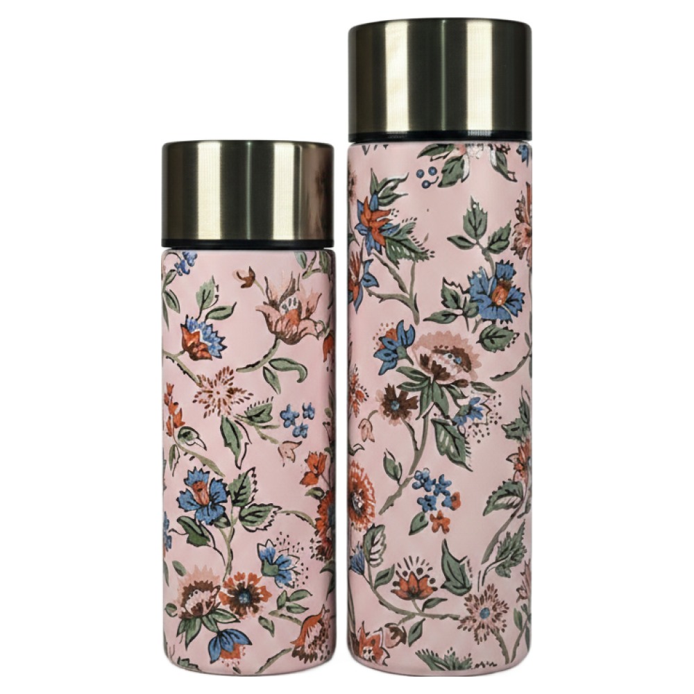 칸토 플라워 패턴 미니 보온병 텀블러, 1개, 150ml, PINK 20,000원