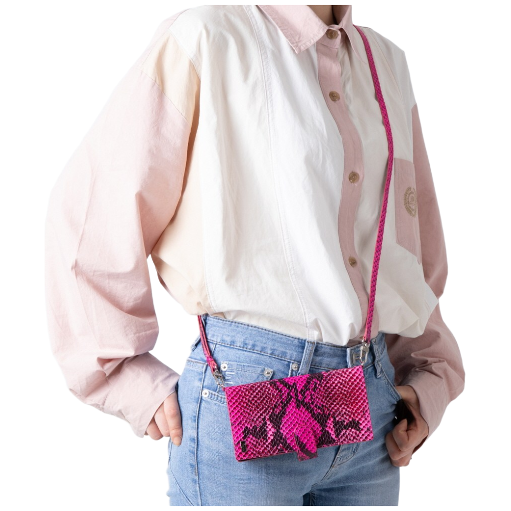 본아띠 아띠랑스 아나콘다 뱀 천연 소가죽 장지갑 지퍼 핸드백 핸드폰케이스 전기종 88,810원