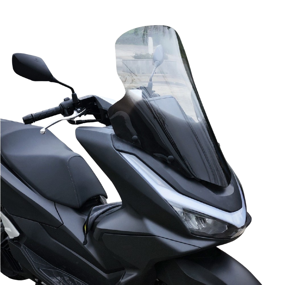 PCX 2025 26 롱스크린 76CM 윈드쉴드 바람막이 방풍, 투명 77,900원
