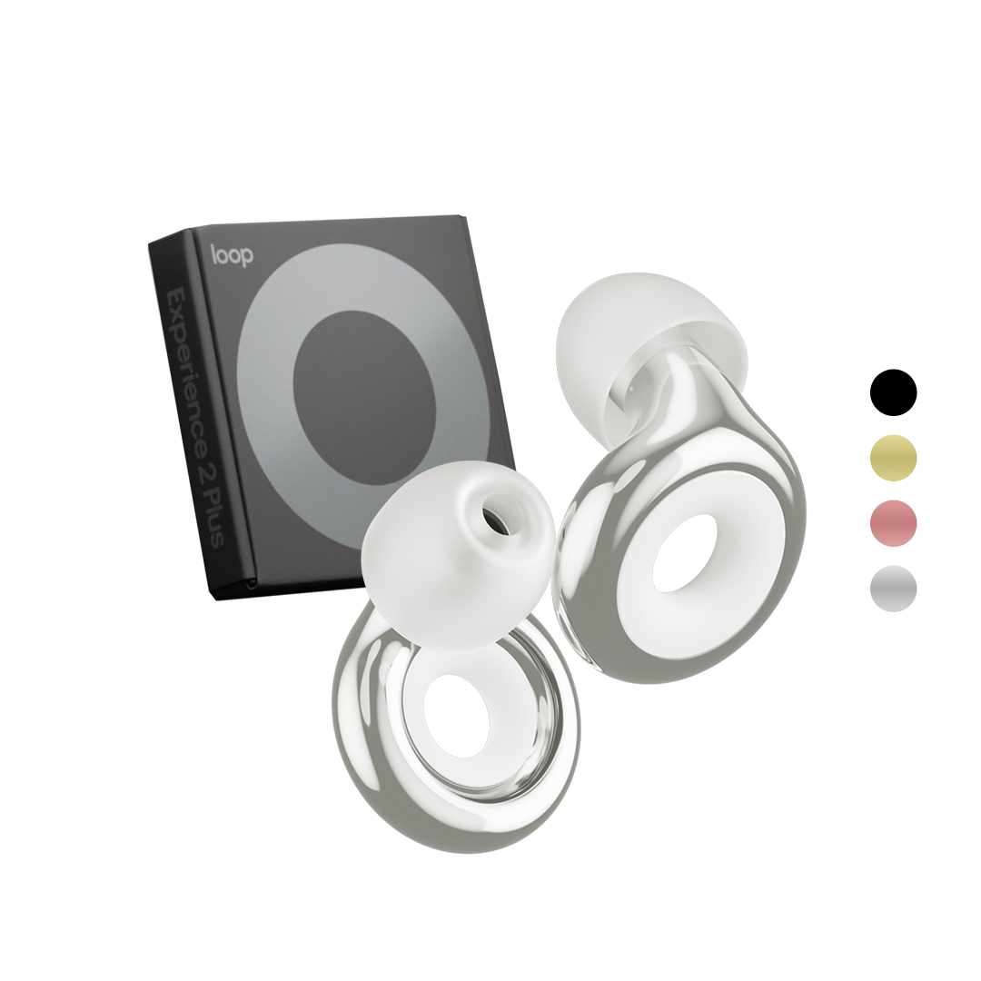 Loop 룹 이어플러그 익스피리언스 2 플러스 스포츠용 음악용 청력보호 귀마개 실버 61,400원
