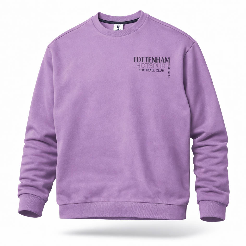 토트넘 정품 피그먼트 베이직 맨투맨 남녀공용 데일리 오버핏 긴팔 티셔츠 퍼플 12,900원