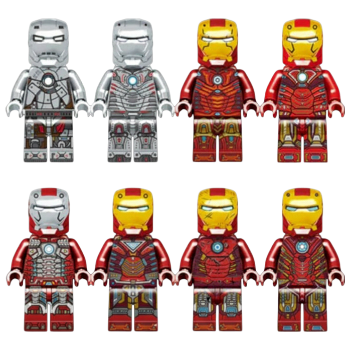 아이언맨 호환블록 브릭미니피규어 8종 세트 시리즈 마블 슈퍼히어로 베스트 풀컬렉션 취미/수집/장식/컬렉션용 커스텀 호환 블록피겨 18,900원