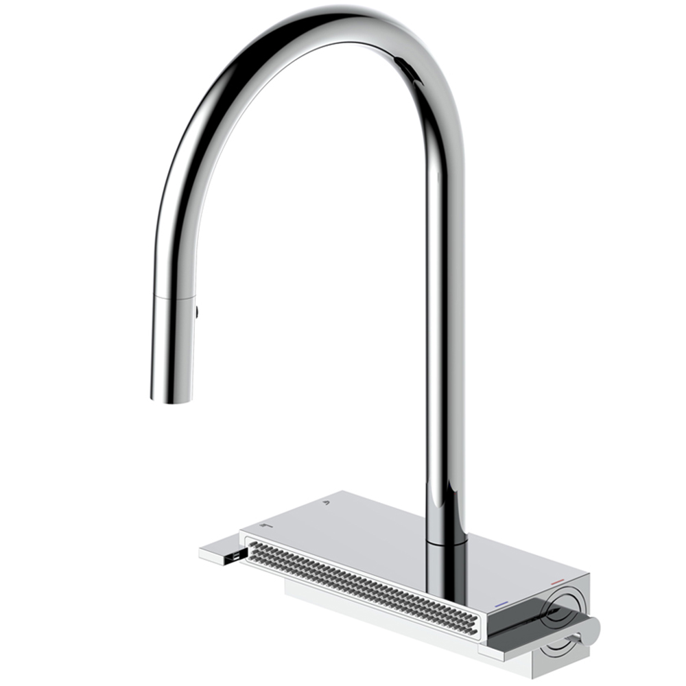 폭포수 주방수전 교체 라우체 피오 TM0030 크롬 거위목 수전 470,000원