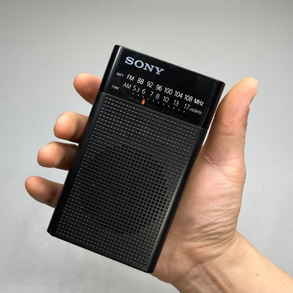 일본 소니 소형 라디오 휴대용 미니 fm 라디오 139,800원