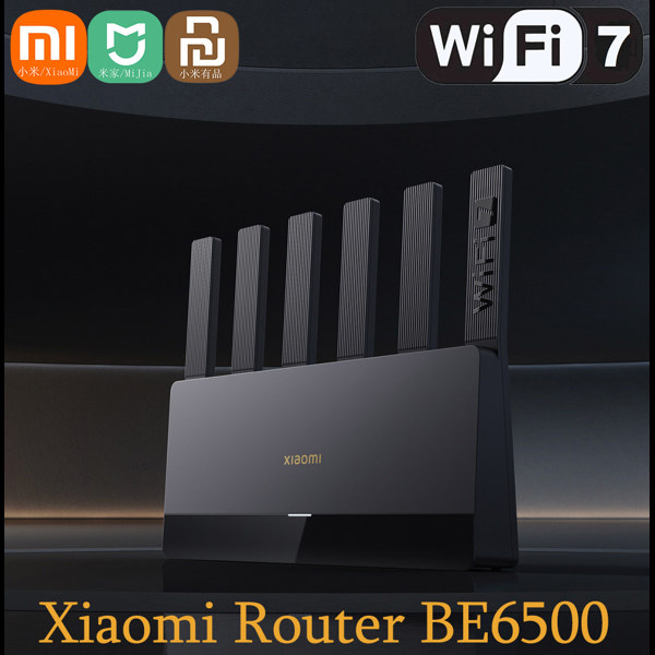 Xiaomi Wifi 7 BE6500 라우터 쿼드 핵 6500Mbp 2.5G 이더넷 포트 이중 주파수 2.45GHz 6 독립 신호 증폭기 메쉬 125,450원