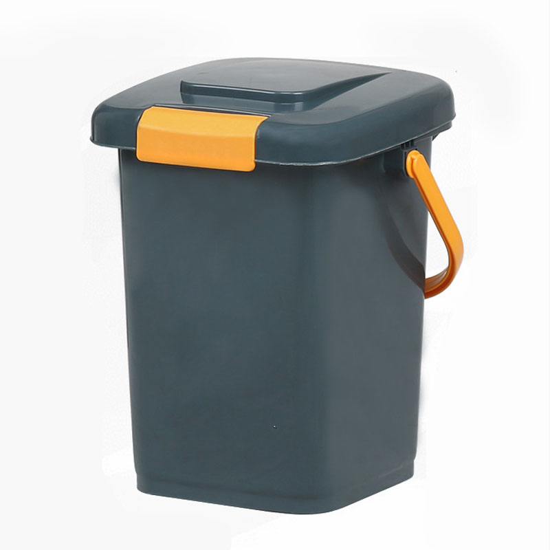 업소용음식물쓰레기통 대용량 음식물 수거통 잔반통 식당 밀폐 음쓰통, 그레이색 15L 24,500원