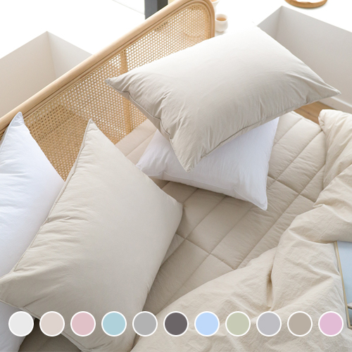 베이직톤 고밀도 순면 60수 호텔 베개커버 50x70 11,900원