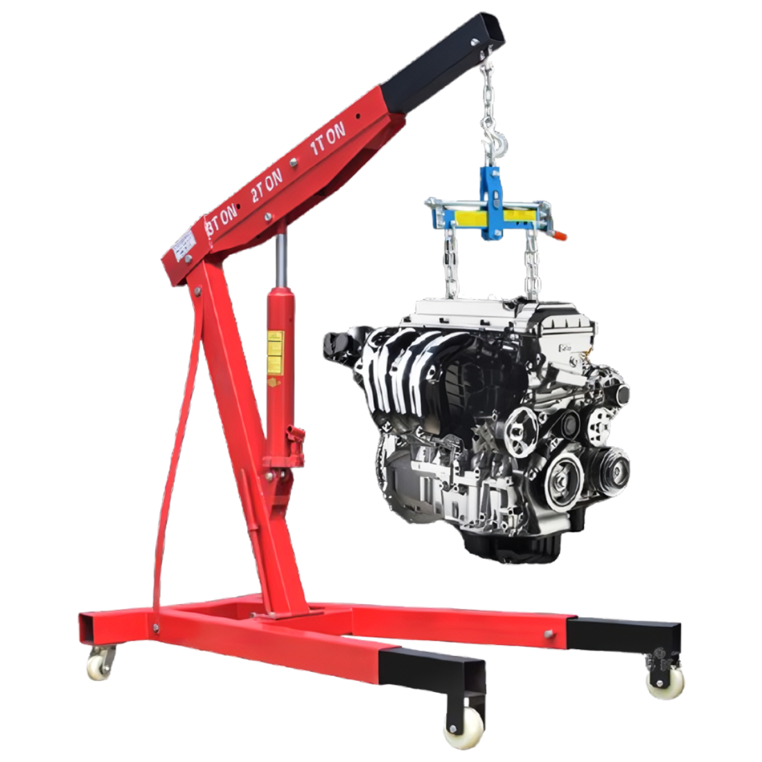 중량마스터 견고한 크레인 이동식 엔진 하역 리프트 겐트리 화물 기중기, 1개 338,320원