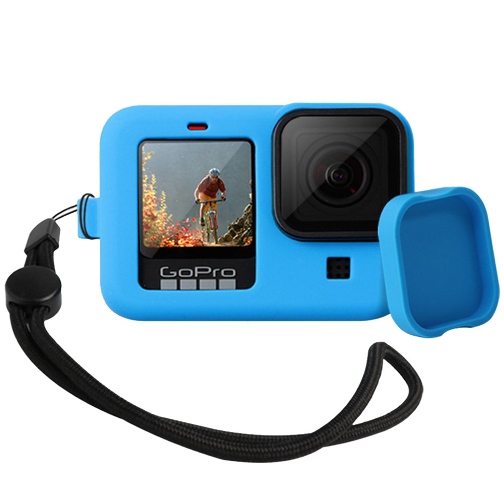 스페이스쉴드 고프로 히어로 11 / 10 / 9 호환 실리콘 케이스 블루, 단일상품, 1개 6,840원