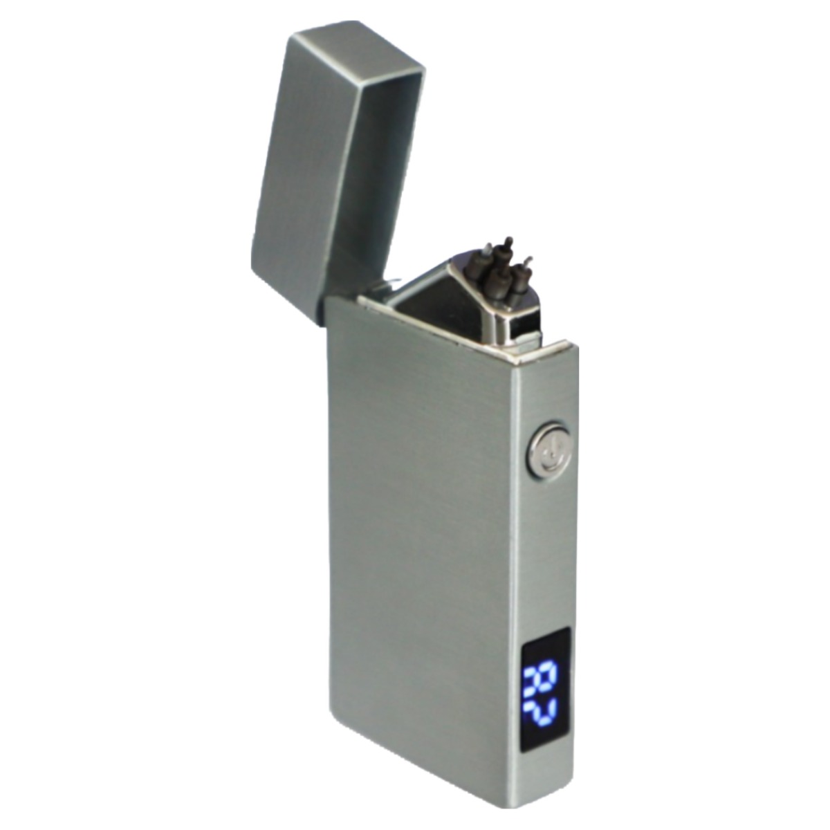 Kindfire 충전식 플라즈마 라이터 듀얼 아크 방풍 방수 캠핑용 라이타 C타입 초경량 전력량  점화횟수 표시 남자 선물용 15,900원