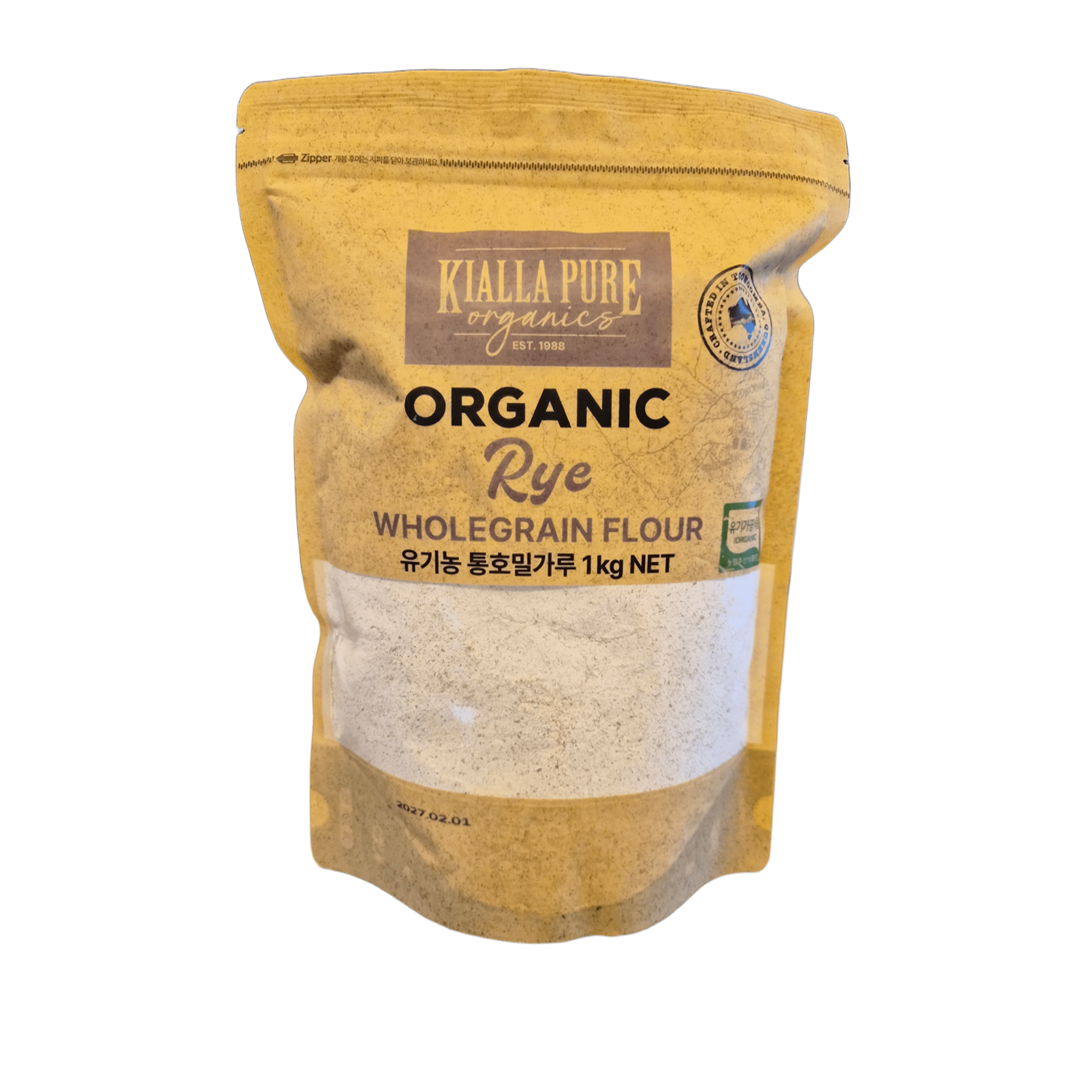 키알라 호주산 유기농 통호밀가루 1Kg팩 11,100원