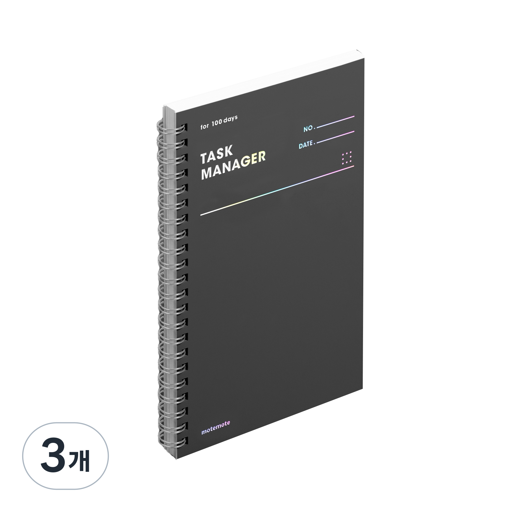 모트모트 태스크 매니저 100DAYS 플래너, 다크호스, 3개 16,620원