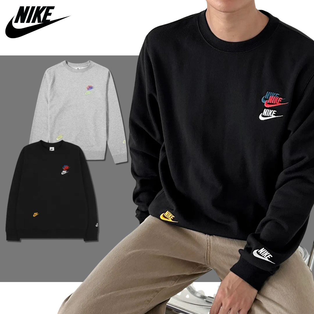 당일발송 나이키 NIKE 멀티로고 스우시 맨투맨 티셔츠 긴팔티 스포네틱 양말 48,900원