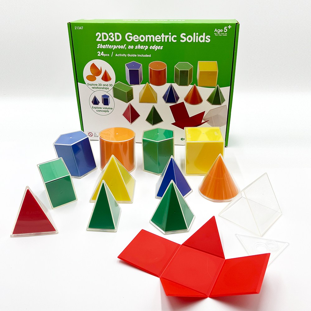 EDX 21347 2D3D 지오메트릭솔리즈 입체도형 전개도 세트, 1개 77,500원