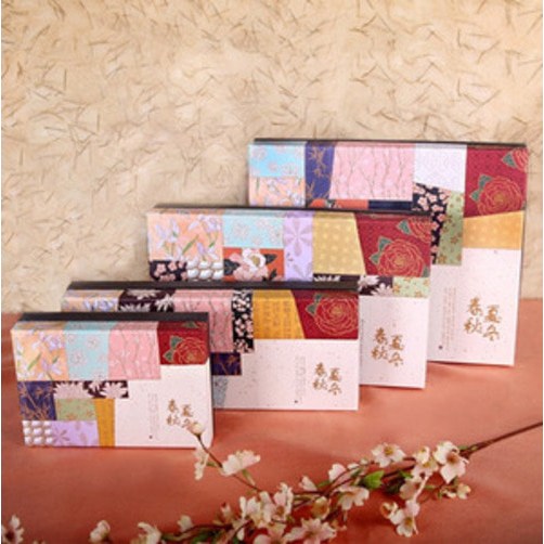 춘하추동 화과자 상자 (싸바리) 6구/10구/15구/20구 - 10개/50개, 10개 30,000원