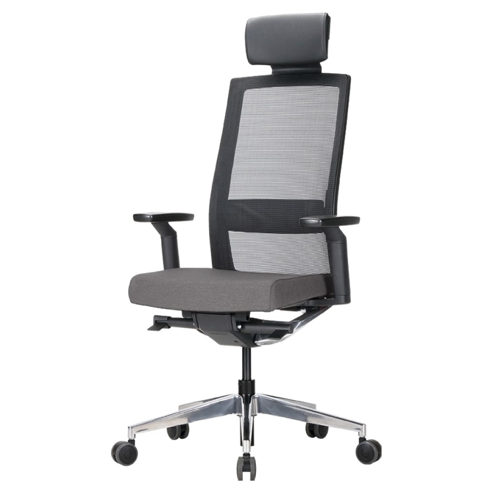 듀오백 컴퓨터 책상 메쉬 의자 Q7 PLUS 14HLDAS-C 방문설치, 그레이 490,000원