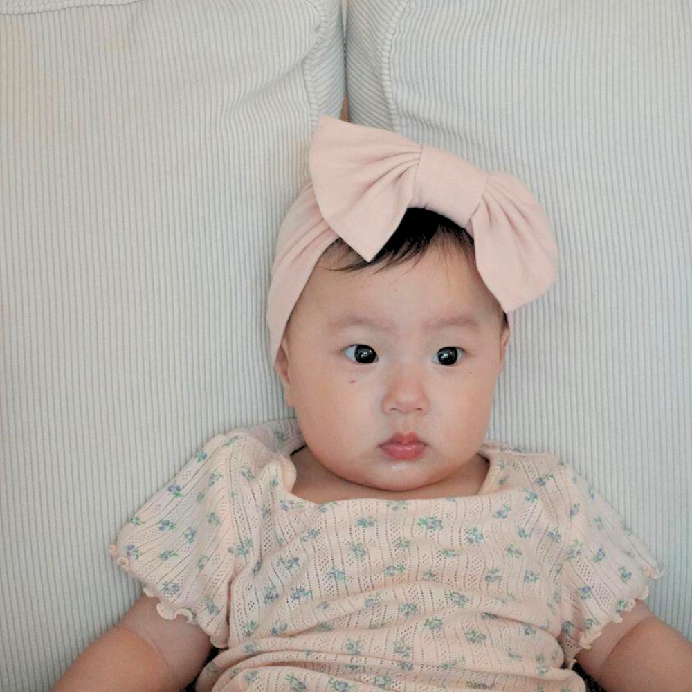 [디어딜리] 아기 모자 플랫 터번 리본 18,870원