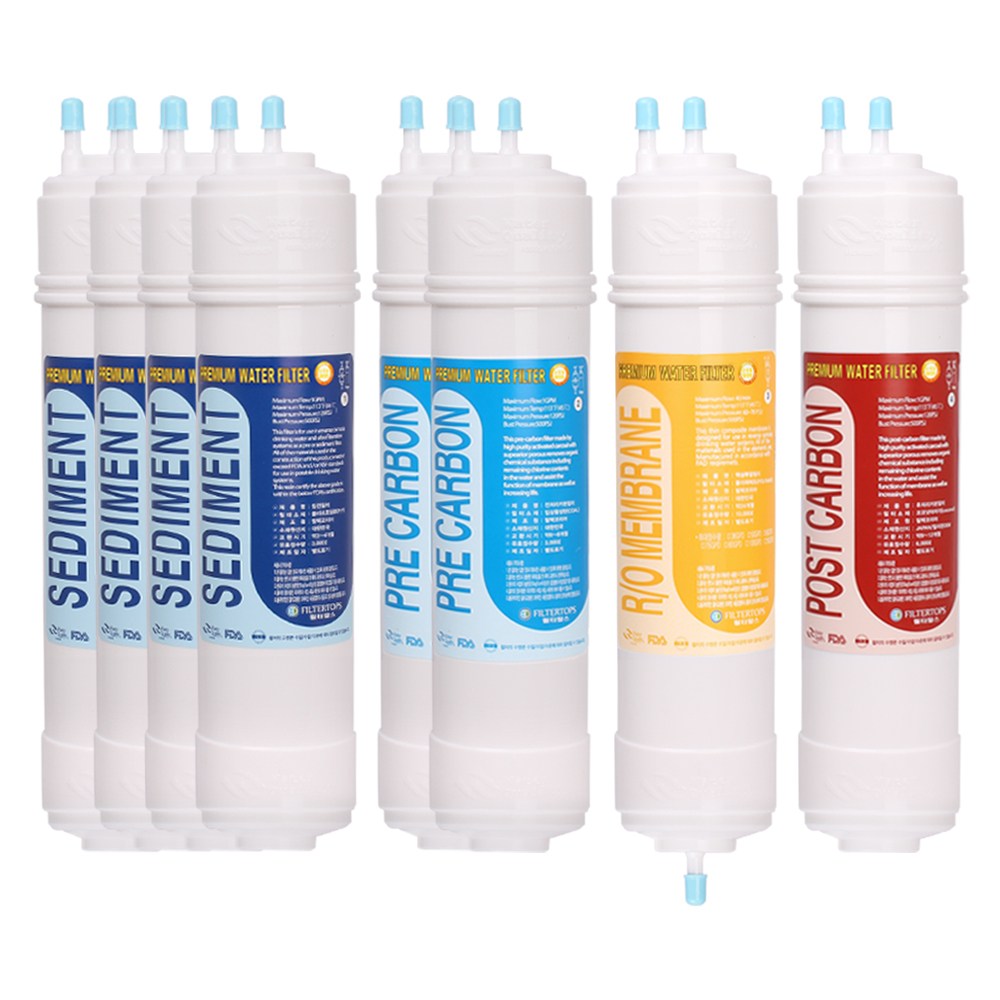 청호나이스 이과수 CHP-3840ST1 4단계 호환 고품질 정수기 필터 1년관리세트, 1개 98,900원