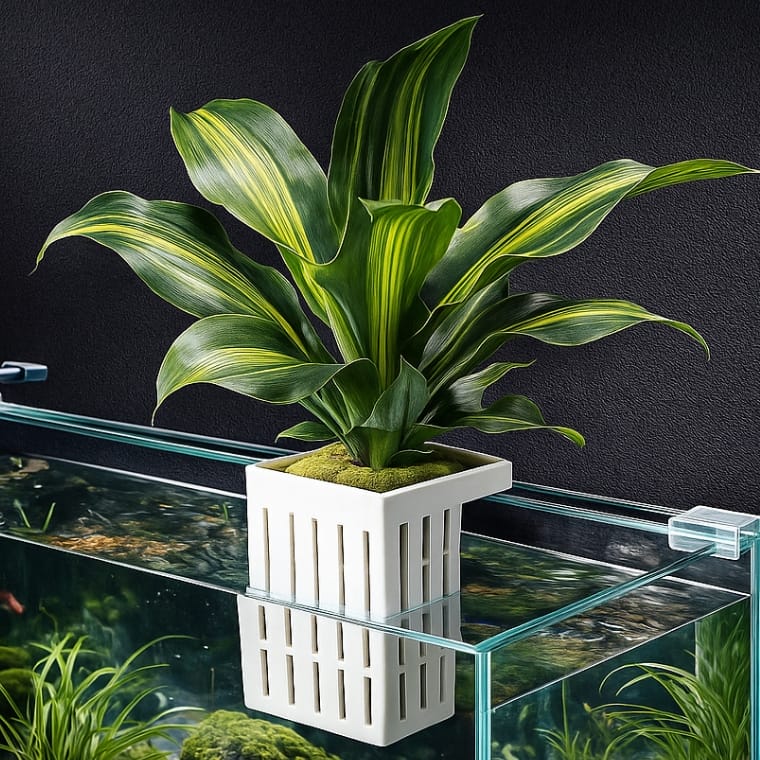 어항 수조 수경재배통 식물재배화분 화이트 수질개선, 1개 5,900원
