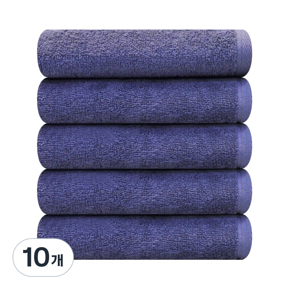 송월타월 미용36 20수 코마사 90g 세면수건 업소용 미용실, 네이비, 10개 28,000원