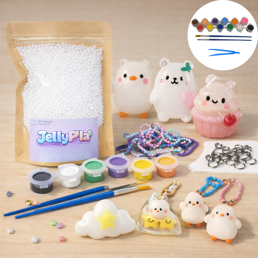 고엘 아이랑 물라스틱 키링만들기 물감 키트 KC인증 30,900원