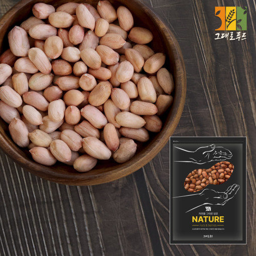 그대로푸드 생 알 땅콩, 1kg, 2개, 현재가 36,500원