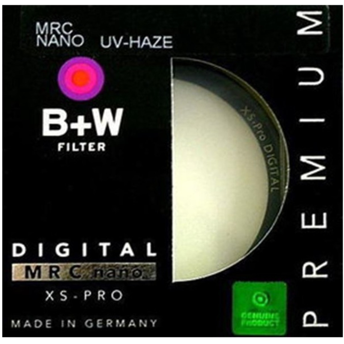 B+W 49_52_55_58_62_67_72_77_82mm UV 필터 XS PRO MRC 나노 UV 헤이즈 보호 BW Nikon Canon Sony SLR 카메라 렌즈 용, 1개, 58mm 23,700원