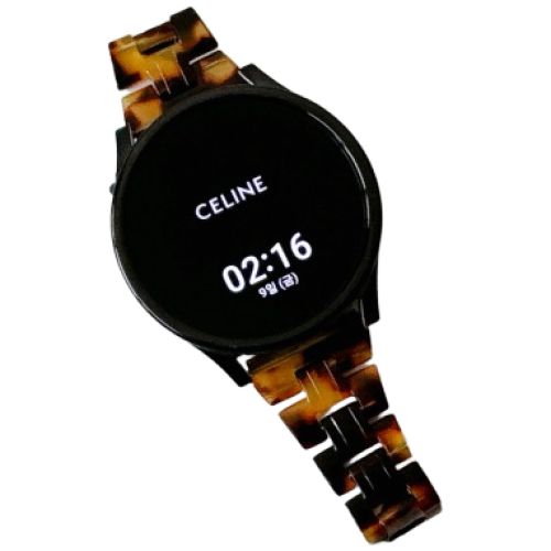 갤럭시 워치 7 호환 6 5 4 호환 FE 액티브 1 2 호마이카 가벼운 슬림 스트랩, 호피, 1개 18,900원