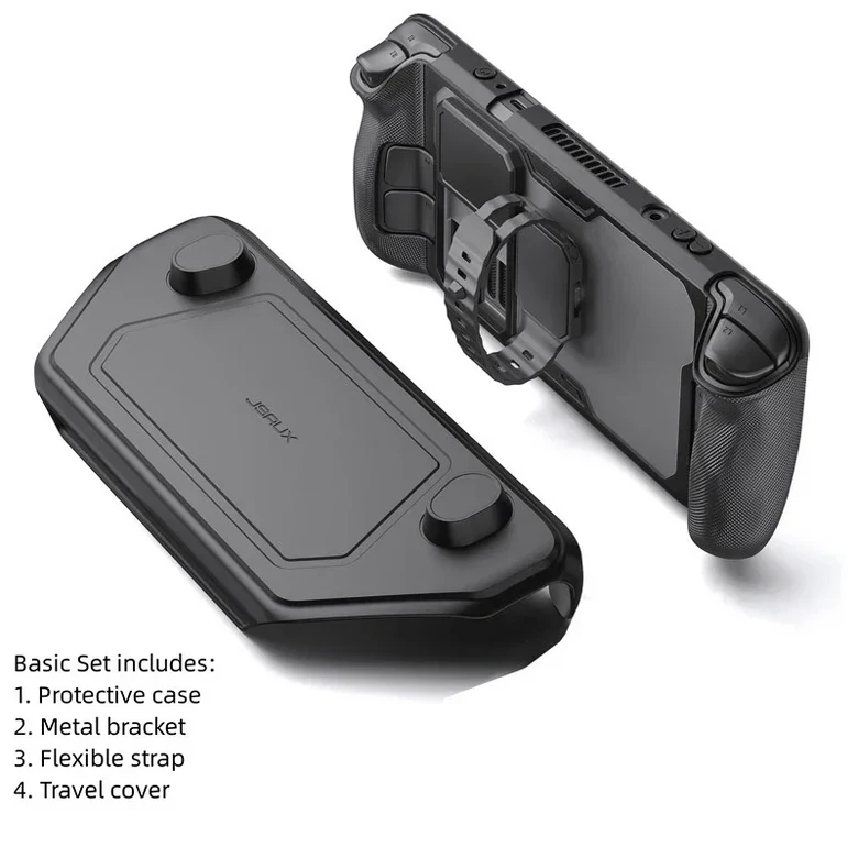 올스토어 JSAUX 스팀덱 OLED 케이스 충격 흡수 및 낙하 방지 모듈형 게이밍 액세서리 (탈착식 전면 쉘 포함 45,200원