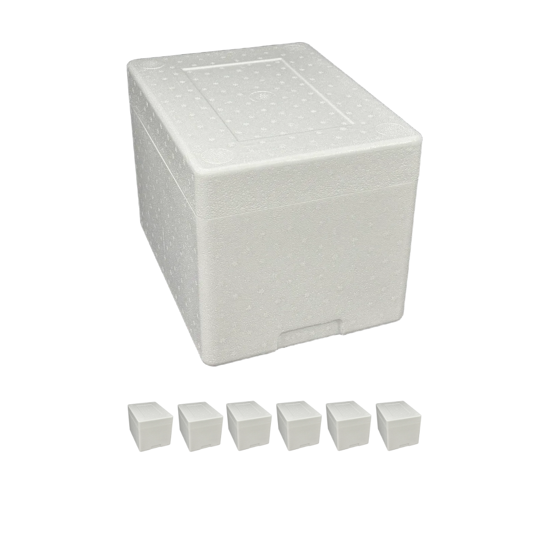 [묶음판매(6EA)]10KG박스 스치로폴/스티로폼/아이스박스/택배박스 넥스팩 공장직영, 6개, 흰색 16,500원