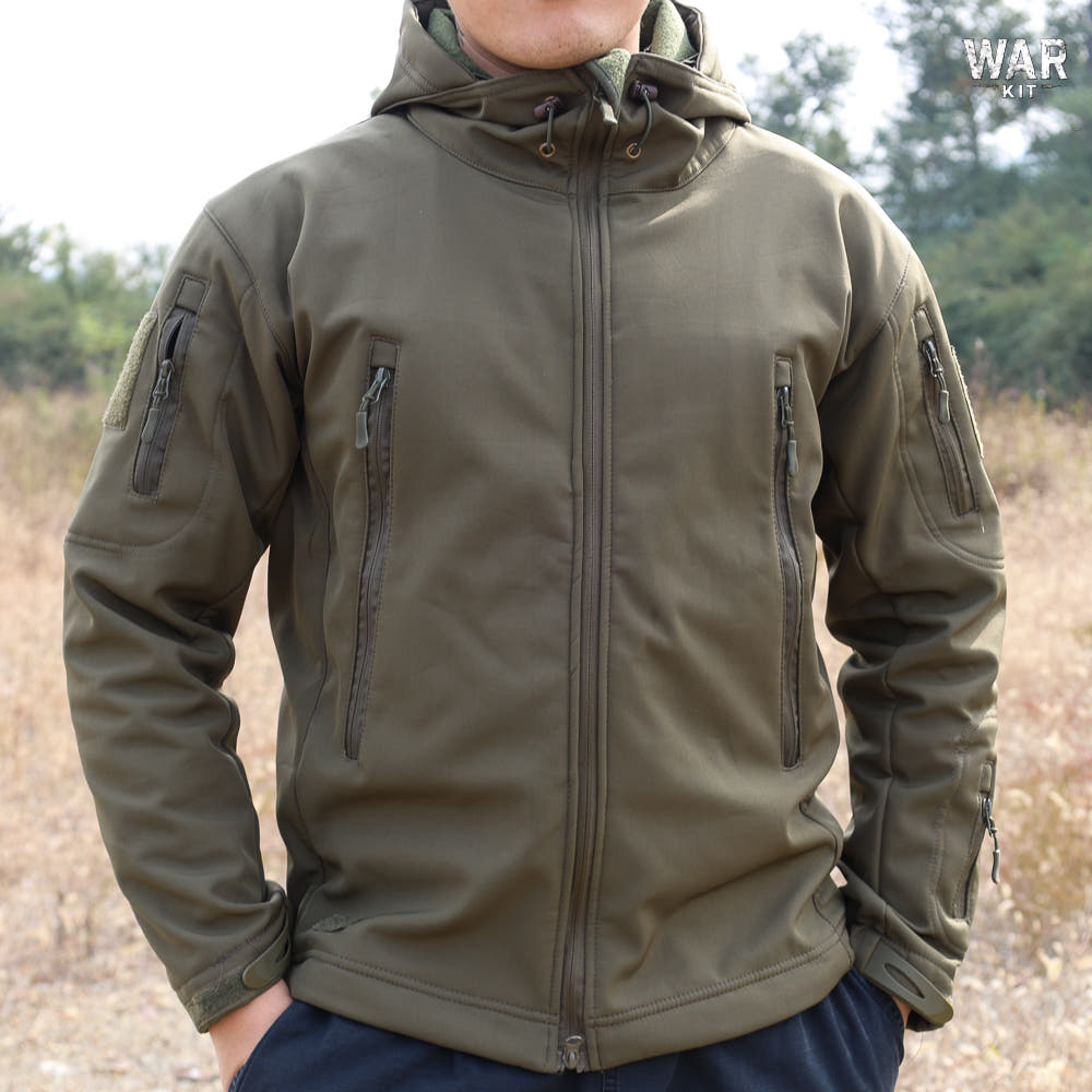 워키트 국방색 밀리터리 점퍼 야상 택티컬 카모 남자 야상점퍼 자켓 군용 고어텍스 기모 특전사 군인 자켓 24,650원