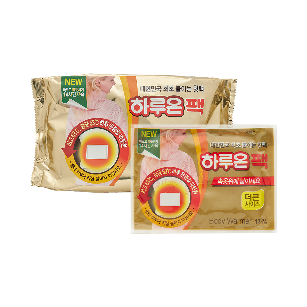 하루온 핫팩 붙이는 타입 50g / 하루온팩 15,000원